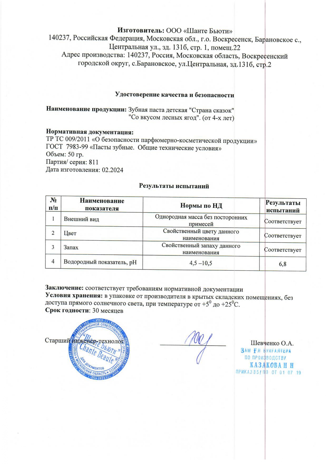 Паспорт №022024